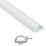 D-Line PVC White Mini Trunking 30mm x 15mm x 2m