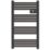 Flomasta 980mm x 545mm 1705BTU Black Flat Electric Towel Radiator