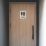Essentials Womens / Gents Toilet Sign 200mm x 150mm
