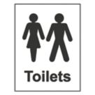 Essentials Womens / Gents Toilet Sign 200mm x 150mm