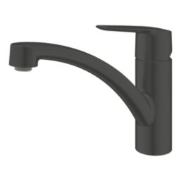 Grohe QuickFix Start  Low Spout Kitchen Tap Matt Black