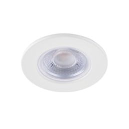 Saxby CosmosEco V3 Fixed  Fire Rated LED Recessed Downlights White 6W 500lm 6 Pack