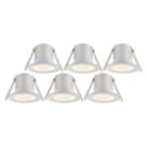 Saxby CosmosEco V3 Fixed  Fire Rated LED Recessed Downlights White 6W 500lm 6 Pack