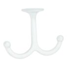 Essentials Double Hook White 63.5mm