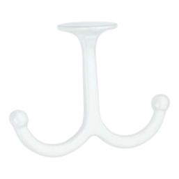Essentials Double Hook White 63.5mm