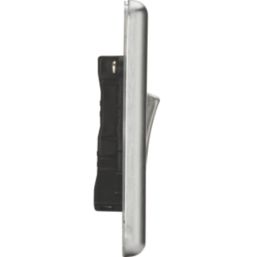 Knightsbridge  10AX 1-Gang 2-Way Light Switch  Brushed Chrome