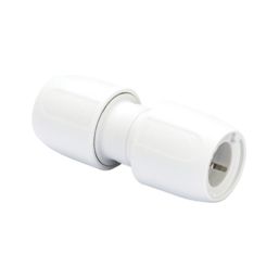 Hep2O  Plastic Push-Fit Equal Coupler 15mm