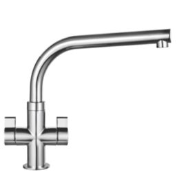 Franke Sion Dual-Lever Mono Mixer Kitchen Tap Chrome