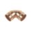 Flomasta  Copper Solder Ring Equal 90° Elbows 22mm 2 Pack