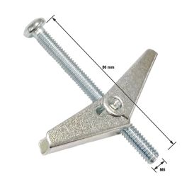 Easyfix Spring Toggles 5mm x 50mm 20 Pack