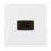 LAP  Modular HDMI Socket White with Black Inserts