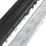 FloPlast FloDrain Channel Drain & Galvanised Grate Silver 115mm x 1m