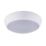 LAP Amazon Indoor & Outdoor Maintained Emergency Round LED Bulkhead Gloss White 16W 1200lm
