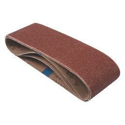 Trend AB/B75/120A 120 Grit Multi-Material Sanding Belts 457mm x 75mm 3 Pack