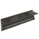 Stormguard Brush Letter Plate Black 292mm x 75mm