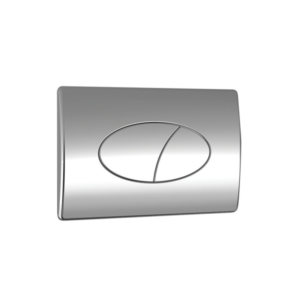 Highlife Bathrooms Storr Curved DualFlush Dual Button Flushing Plate