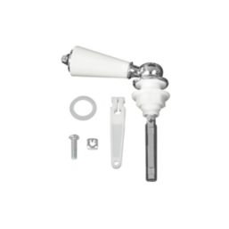 Fluidmaster 22098 Dual-Flush Metal Lever White/Chrome