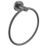 Bristan  Round Towel Ring Gun Metal Grey
