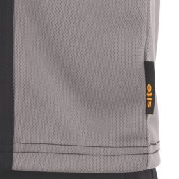 Site Leckman Short Sleeve T-Shirt Black X Large 49" Chest