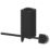 Elland Toilet Brush & Holder Black