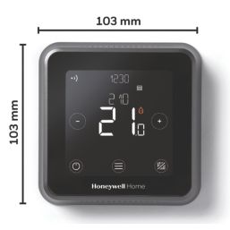 Honeywell Home T6R-HW Wall-Mounted Wireless Heating & Hot Water Smart Thermostat