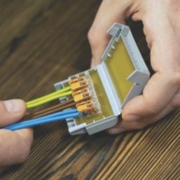 Wago 207-1332 5-Entry IPX8 Gelbox for Splicing Connectors  Grey 4 Pack