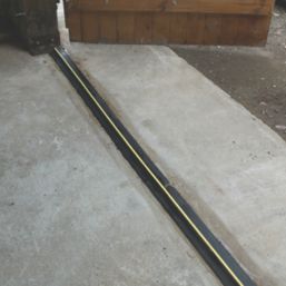 Stormguard  Garage HD Threshold Seal Black 2.515m