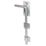 GateMate Door Bolt Silver 300mm