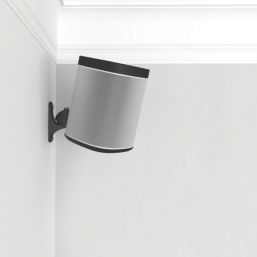 AVF Universal Tilt & Turn Speaker Brackets Small Black