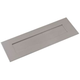 Eclipse External Letter Plate Satin Stainless Steel 330mm x 110mm