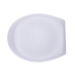Highlife Bathrooms Duror Soft-Close with Quick-Release Toilet Seat Thermoset Plastic White