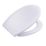 Highlife Bathrooms Duror Soft-Close with Quick-Release Toilet Seat Thermoset Plastic White