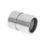 McAlpine  Compression Straight Connector Chrome 35mm x 35mm
