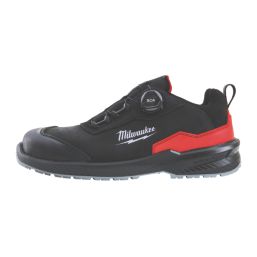 Milwaukee Boa Flextred Size 9  Black  Water-Resistant  Safety Trainers