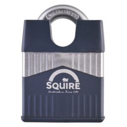 Squire Warrior Hardened Steel Weatherproof Closed Shackle Padlock