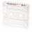 Hager WMDRP2KIT 2-Gang Modular Dimmer Switch White