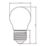 LAP  E27 Mini Globe LED Light Bulb Clear 470lm 2.9W 4 Pack