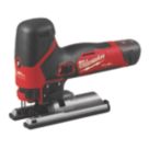 Milwaukee M12 FJS-422X FUEL 12V 2 x 2.0 / 4.0Ah Li-Ion RedLithium Brushless Cordless Jigsaw