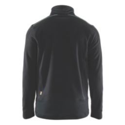 Blaklader  Microfleece Jacket Black/Hi-Vis Yellow X Small 34" Chest