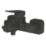 Grohe Dice Matt Black 137mm Wall Mounted Single Control Manual Mixer Tap