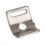 Essentials Stainless Steel Cable Tie Bases (M4) Metallic 1.75cm x 1.25cm 100 Pack