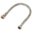Midbrass Flexible Hoses with Isolation Valve 3/4" x 3/4" x 500mm 2 Pack