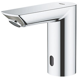 Grohe Bau Cosmopolitan E Touch-Free Infrared Mono Mixer with Cold or Pre-Mixed Inlet Chrome