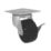 Essentials Heavy Duty Braked Swivel Castor 75mm Black
