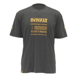 DEWALT 100 Year Graphic Short Sleeve T-Shirt Grey X Large 45-47" Chest