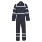 Wearwell   Flame Retardant Boilersuit Navy Large 46" Chest 31" L