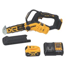 DEWALT DCMPS520P1-GB 18V 1 x 5Ah Li-Ion XR Brushless Cordless 20cm Chainsaw