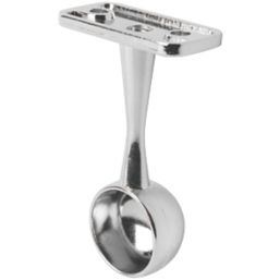 Essentials End Support Brackets Polished Chrome 19mm 2 Pack