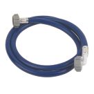 Flomasta Washing Machine Hose Blue 1.5m x 3/4"