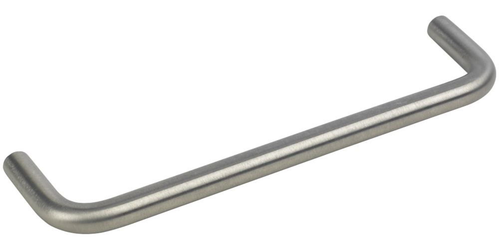 Smith & Locke D Pull Handle Brushed Stainless Steel 128mm | Cabinet ...